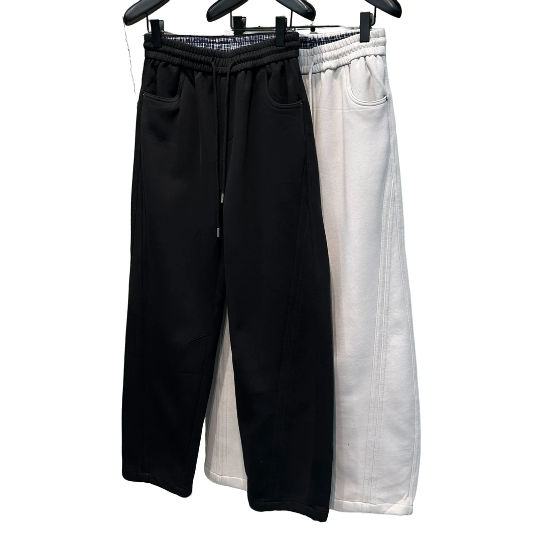 2026春 重磅小弯刀卫裤男女380克潮新款宽松运动休闲长裤121187