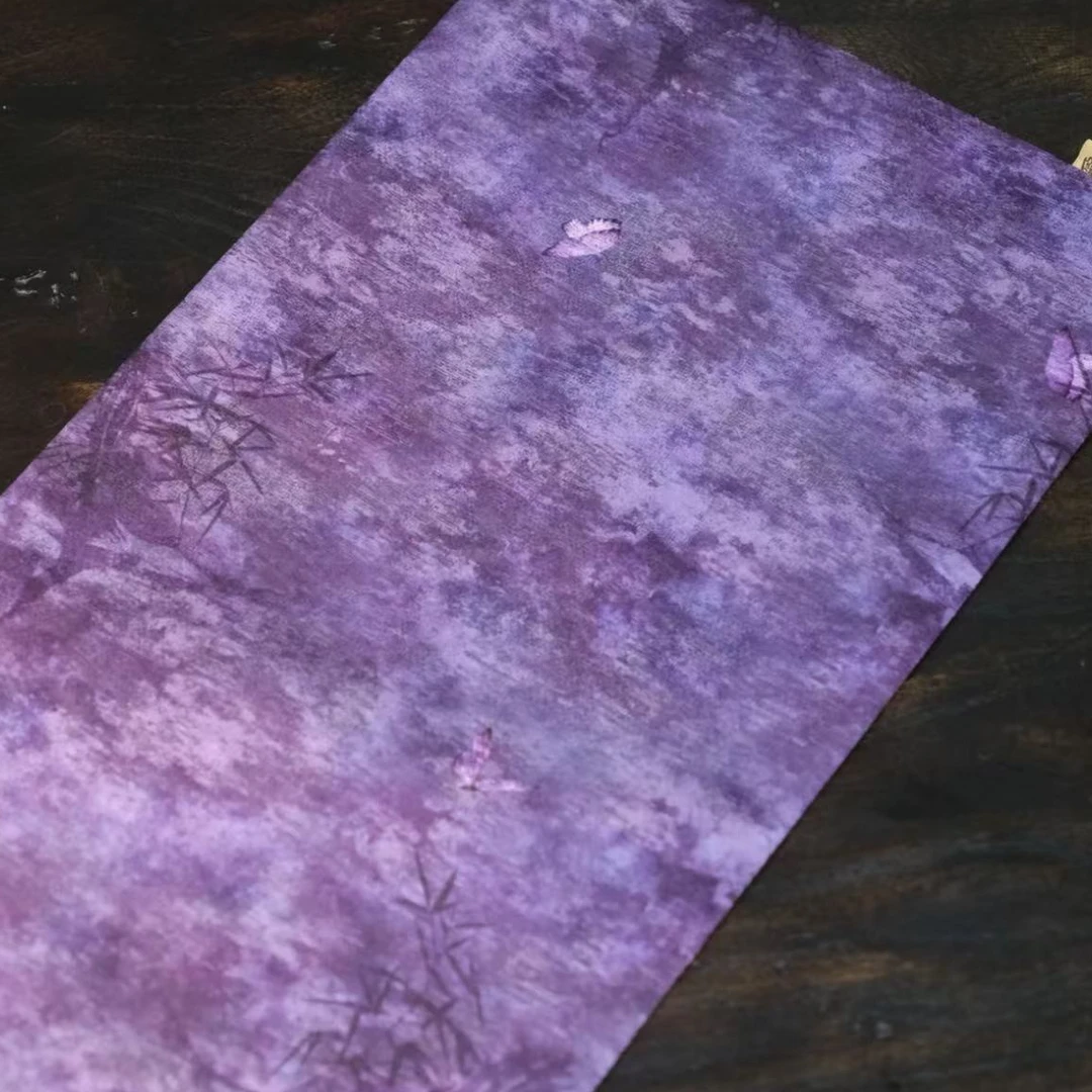 【半闲】| 水墨紫凌织茶席（22*50）