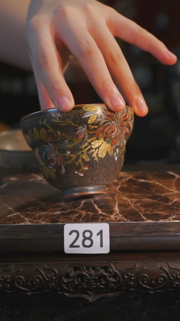 杯子等烟雨陶瓷手作主人杯281