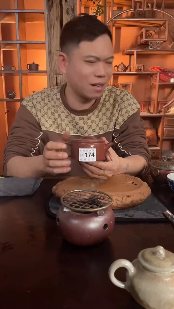 【闪购商品】紫砂全手工汉瓦（微瑕）