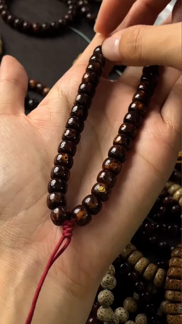 手串星月菩提精工级深珀9*7新桶手持