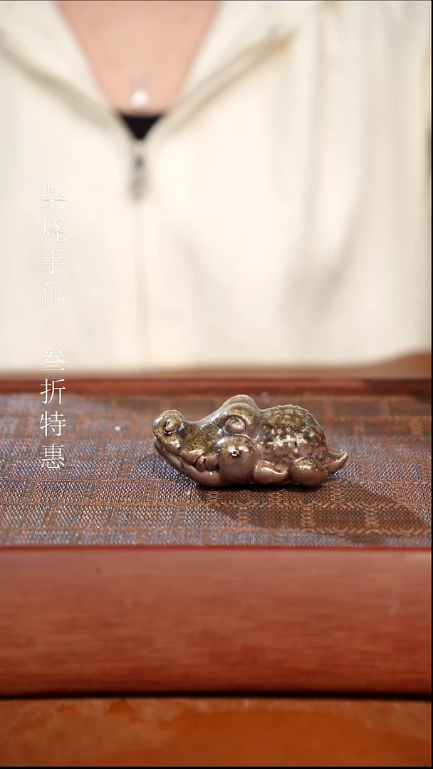 陶瓷奢瓷/瑞寅柴烧茶器（茶宠）89