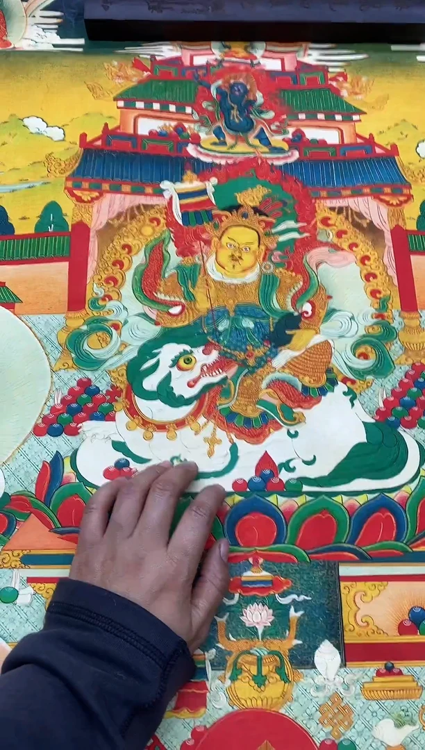 卷轴画精品挂饰 唐卡tk16059