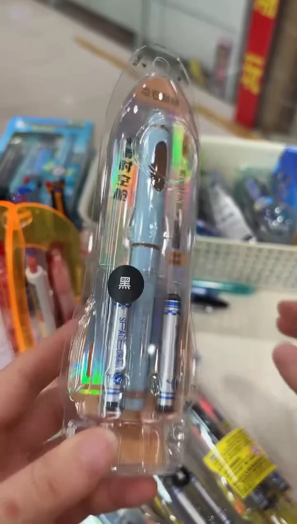 石头DS-7157钢笔套装(黑色)配墨囊1+4蓝杆--1(套)