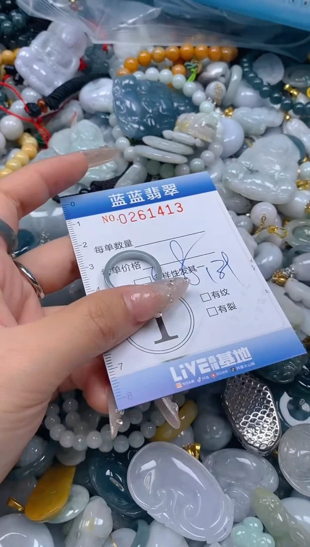 翡翠未镶嵌颈饰闪购0261413