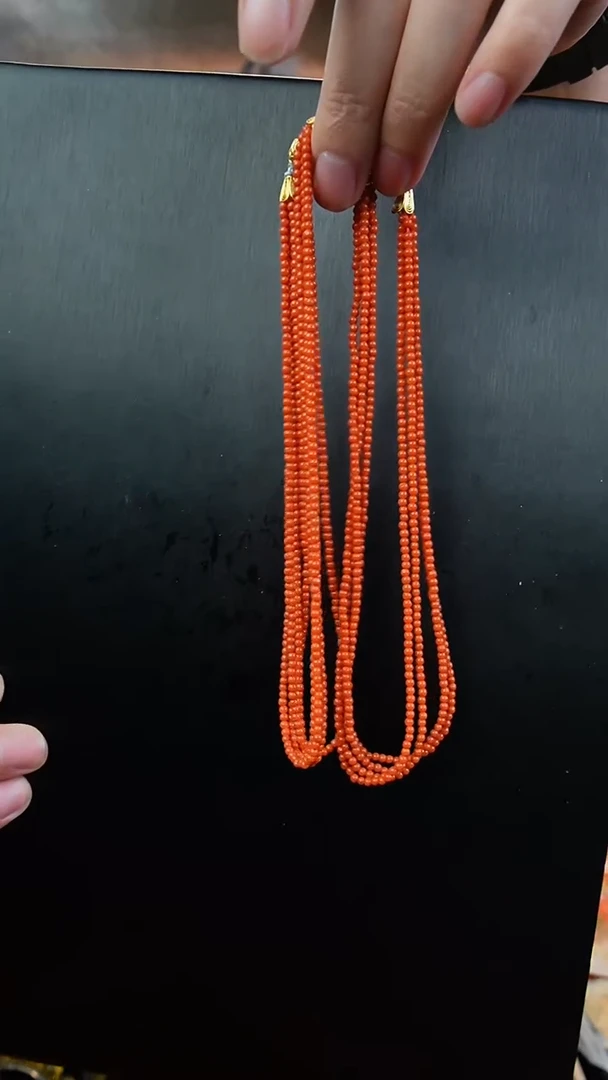 【闪购商品】南红玛瑙颈饰未镶嵌南红小米链