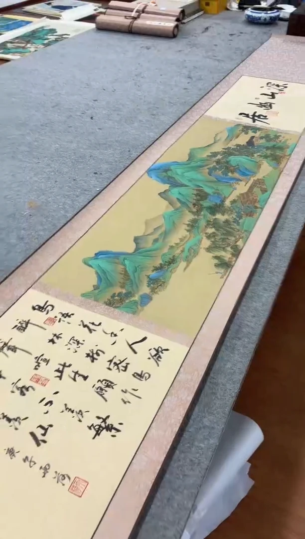 国画  悲鸿艺术/雨荷/国画