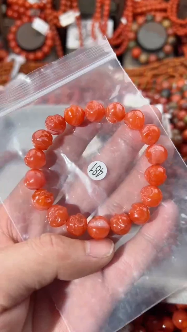 【闪购商品】南红玛瑙手串未镶嵌10