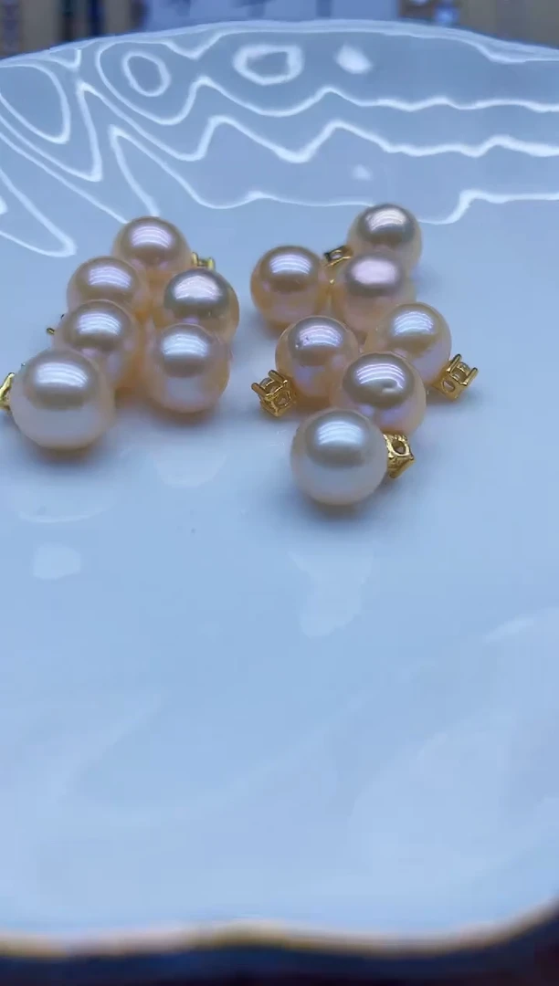 吊坠(不含链)银S925镶嵌淡水珍珠吊坠多样性发其一