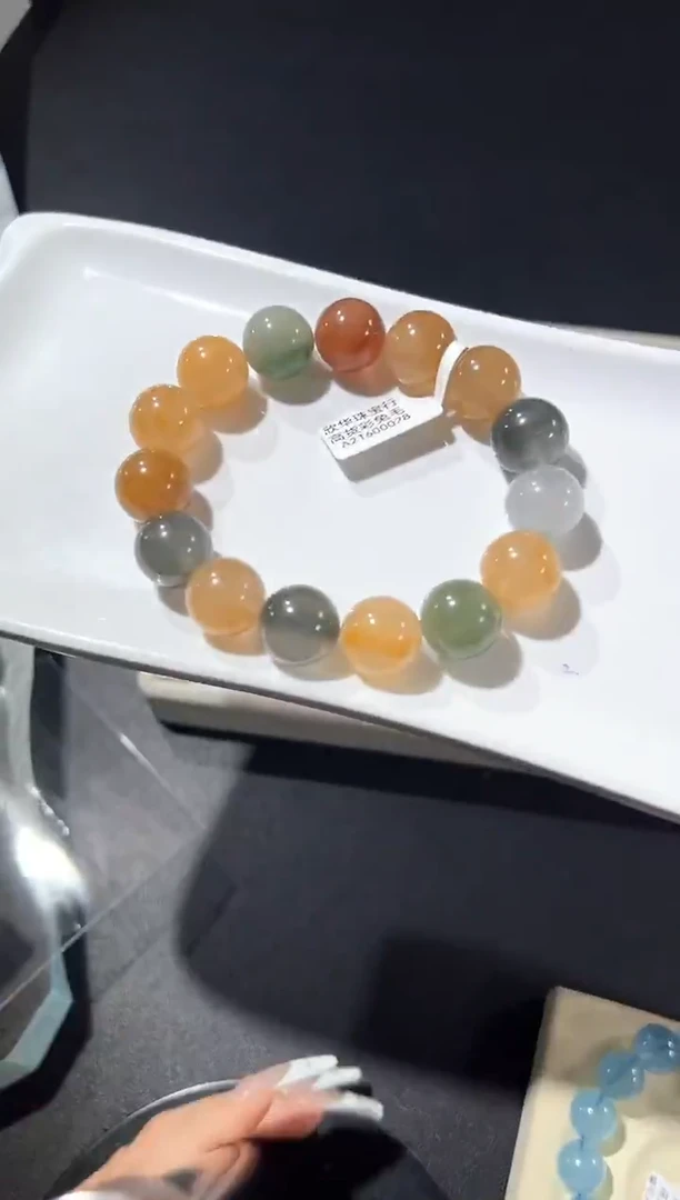 未镶嵌手链水晶45q多样性发其一【1条】默认微瑕