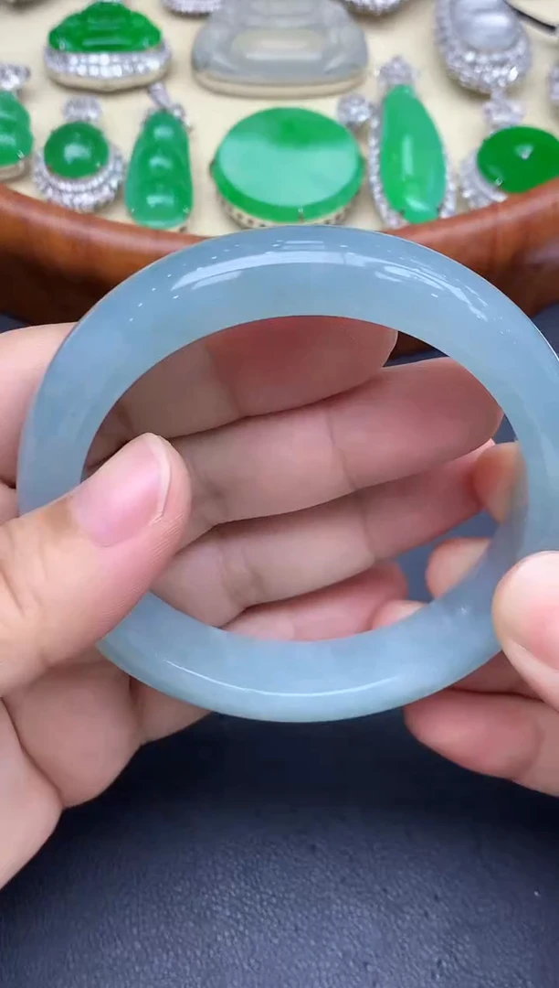 未镶嵌手镯翡翠635-中国好珍宝