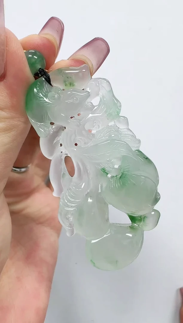 未镶嵌1石英质玉（非洲翠）/5096