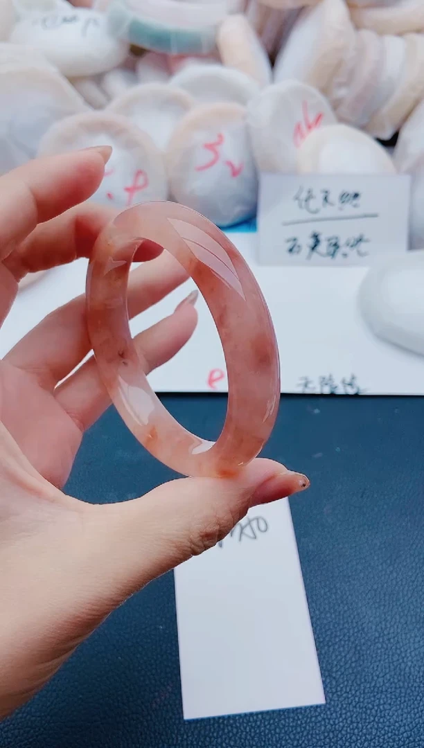 未镶嵌手镯石英质玉M50-58-59