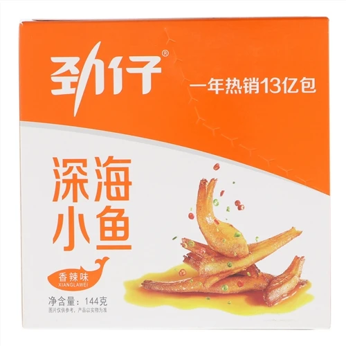 劲仔深海小鱼香辣味 144g