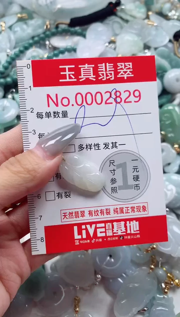 吊坠(不含链)未镶嵌翡翠2829