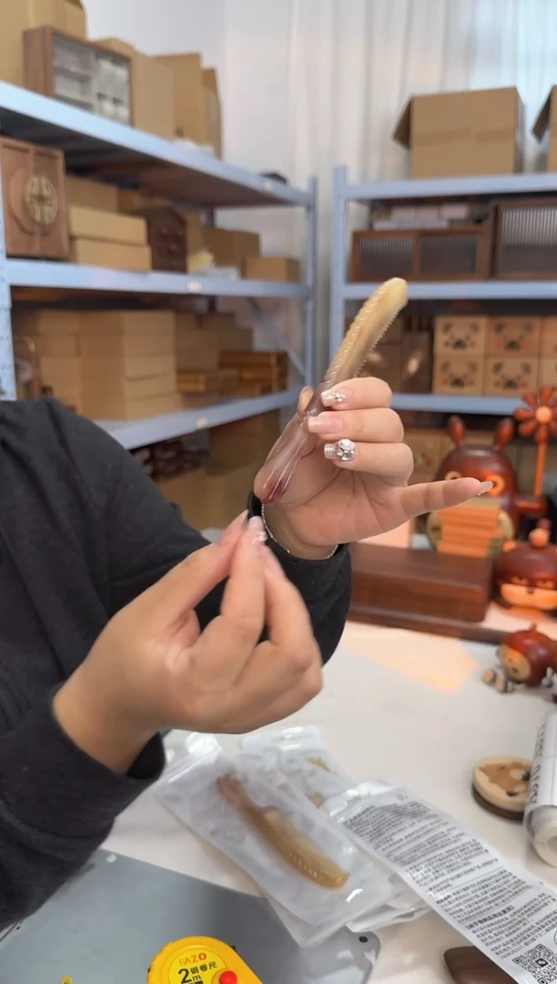 木天然羊角细齿梳子