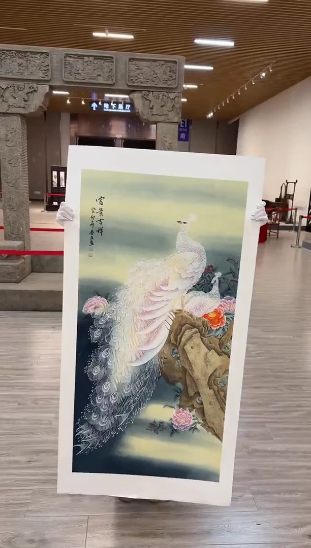 国画78赵隆轩美术馆李庆友老师作品