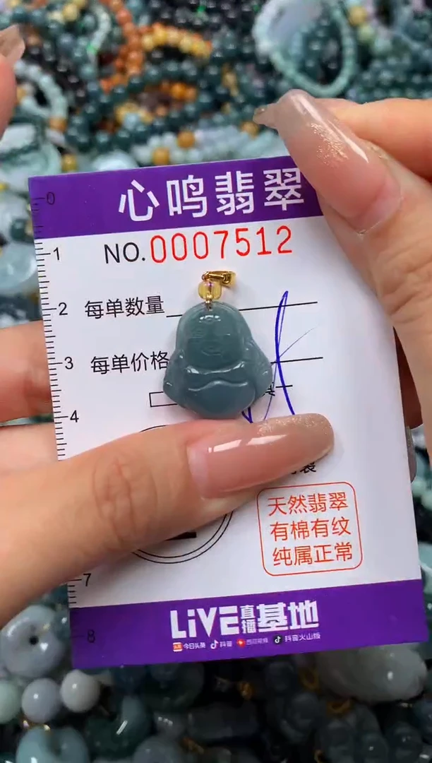 颈饰未镶嵌翡翠闪购007512