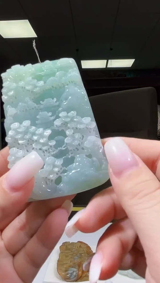 未镶嵌定制翡翠01/1113/C/山水