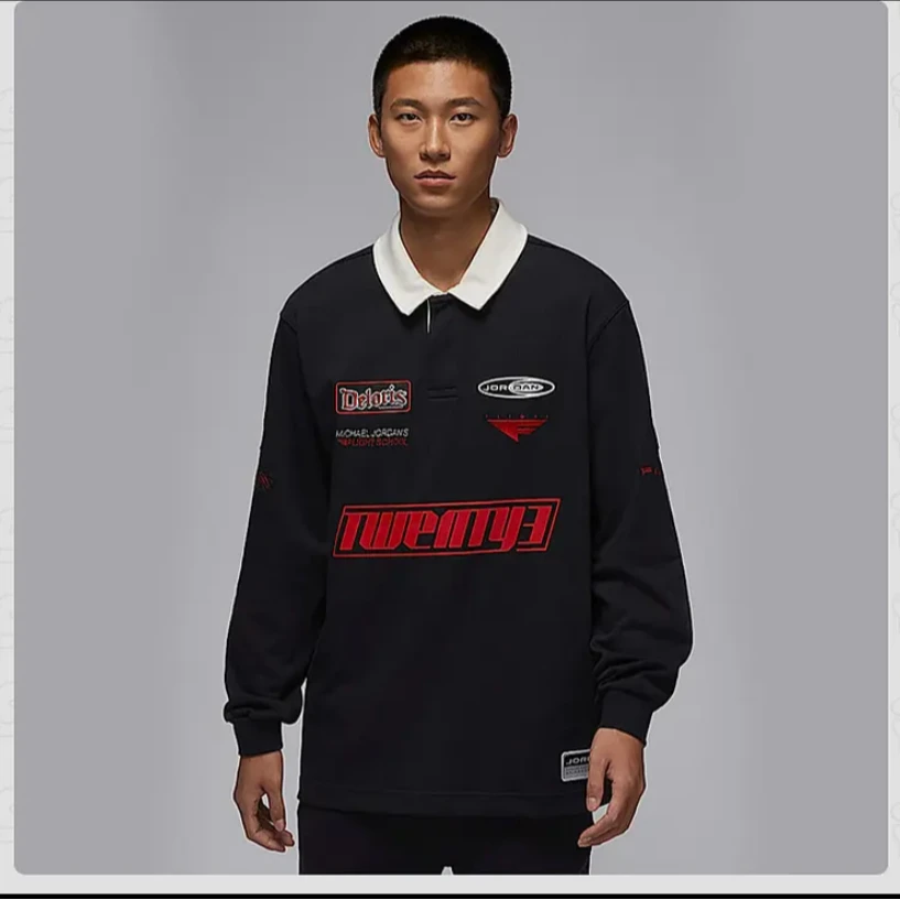 NIKE/耐克男子JORDAN运动休闲长袖T恤HF9324-010