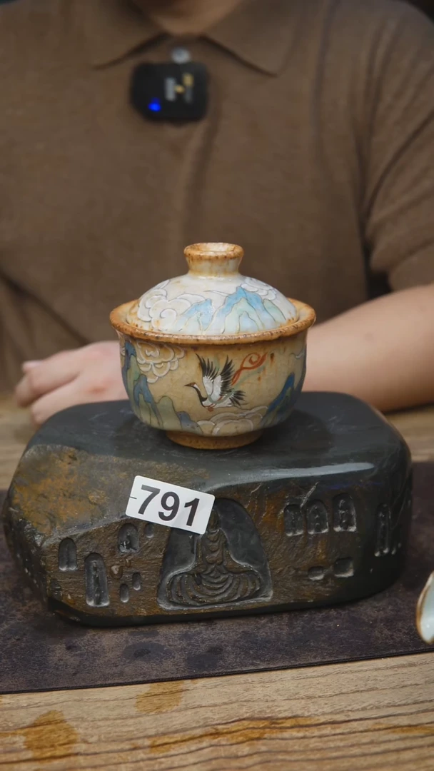 甘石陶艺手绘系列791