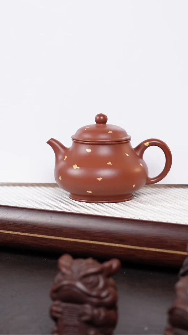 茶壶紫砂钱金泉潘壶