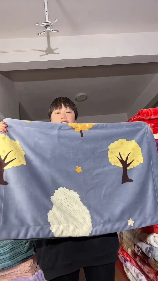 牛奶绒48*75cm枕套