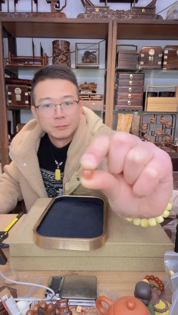 【闪购商品】乌木类书架157南川料1.0圆珠单颗