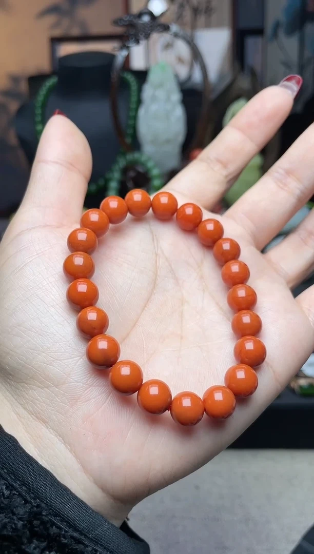 【闪购商品】南红玛瑙手链未镶嵌手串