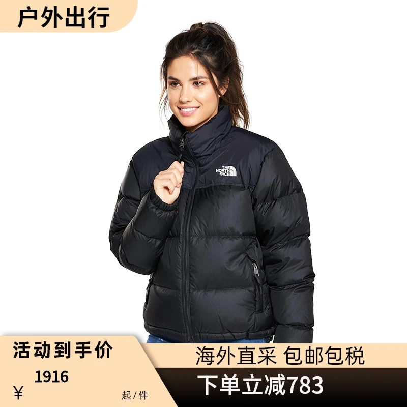 TNF北面美版1996 RETRO NUPTSE女羽绒服DWR外套700蓬羽绒