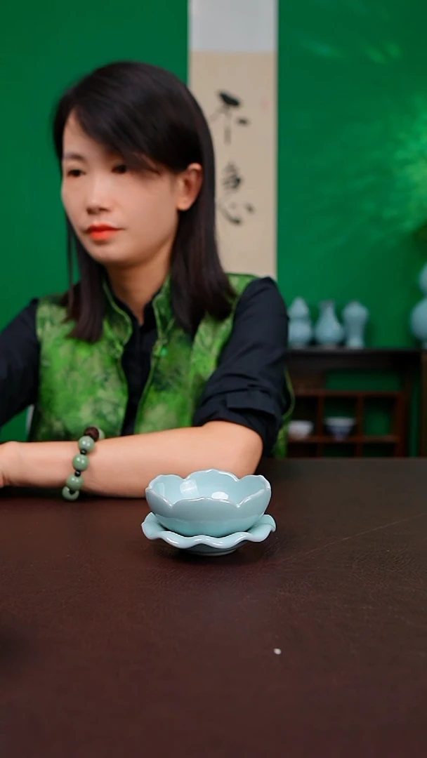 天青莲花茶漏不完美