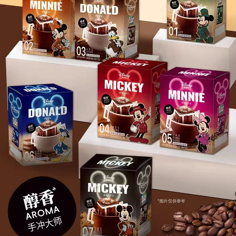 Disney/迪士尼迪士尼滤泡挂耳式咖啡滴滤手冲黑咖啡美式