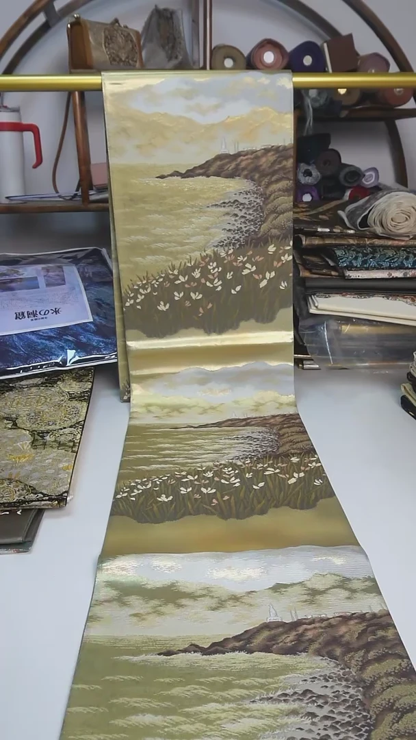 【闪购商品】织绣108西阵织六通风景