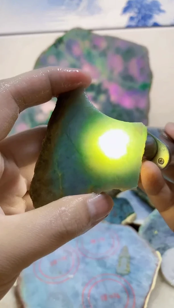 裸石翡翠0蒙0翡翠珠宝492