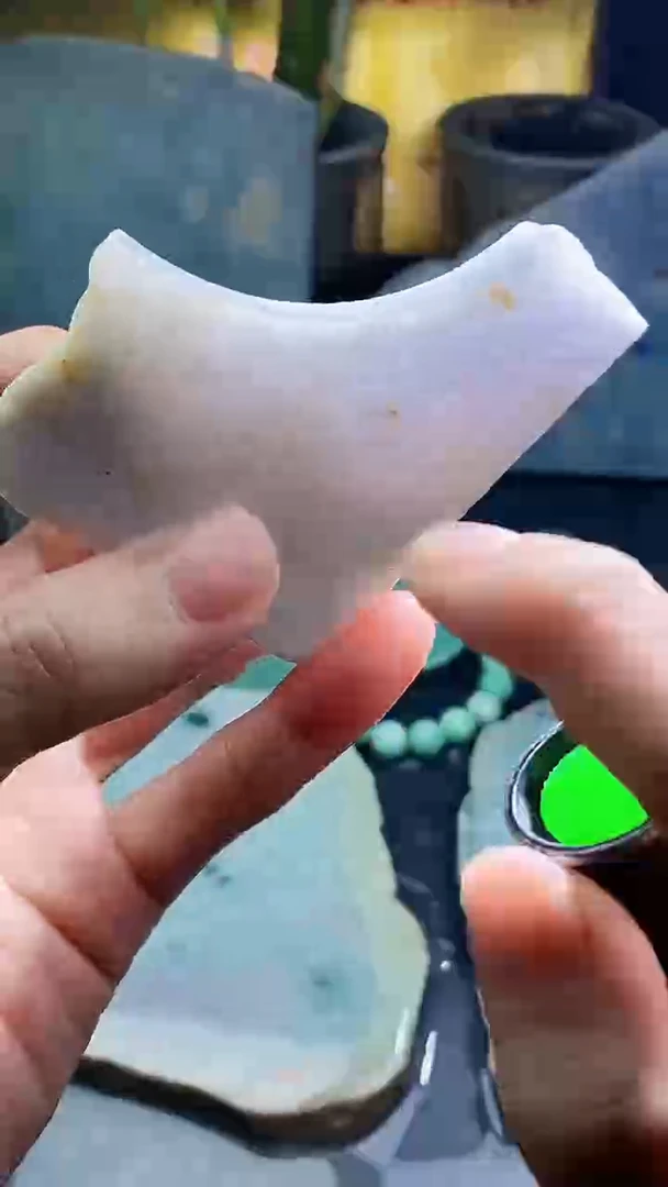 未镶嵌挂件翡翠小雨7