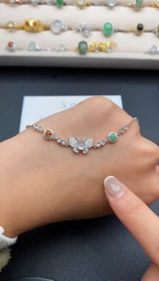 银S925镶嵌戒指翡翠33333333+2