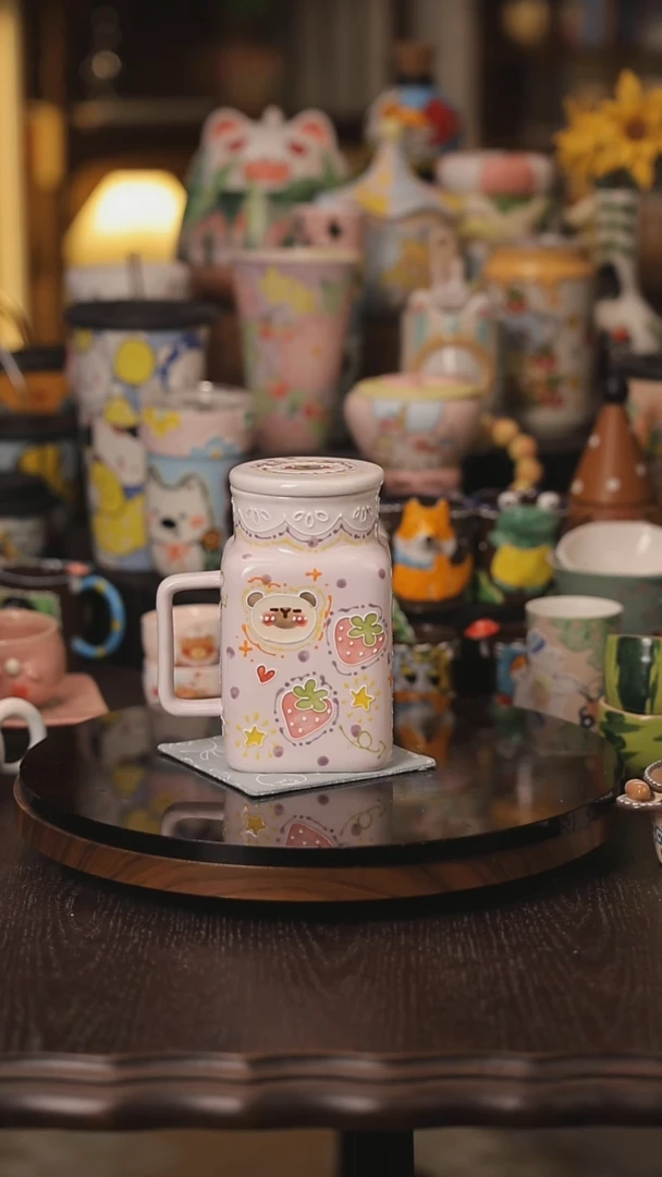 景德镇釉下彩绘设计师款式陶瓷