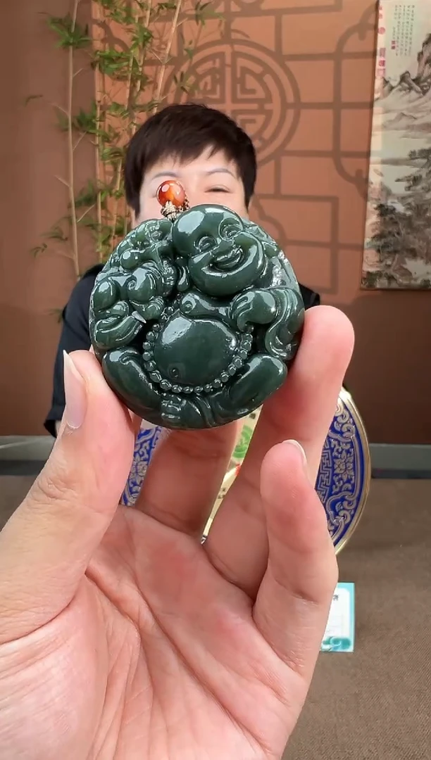 颈饰未镶嵌和田玉多样性拍一发一2550