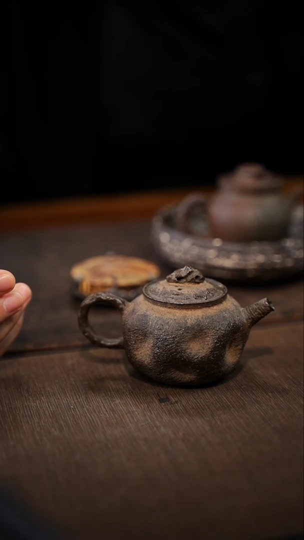 全手工制作  南蛮后手壶