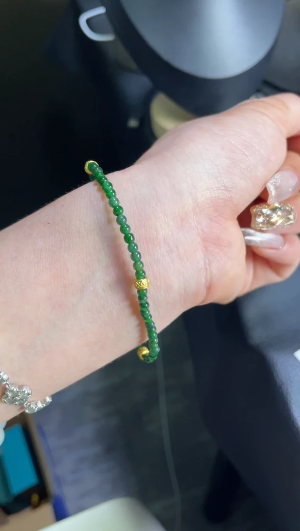 未镶嵌手串翡翠手串