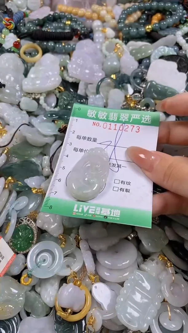 【闪购商品】翡翠颈饰未镶嵌闪购0110273