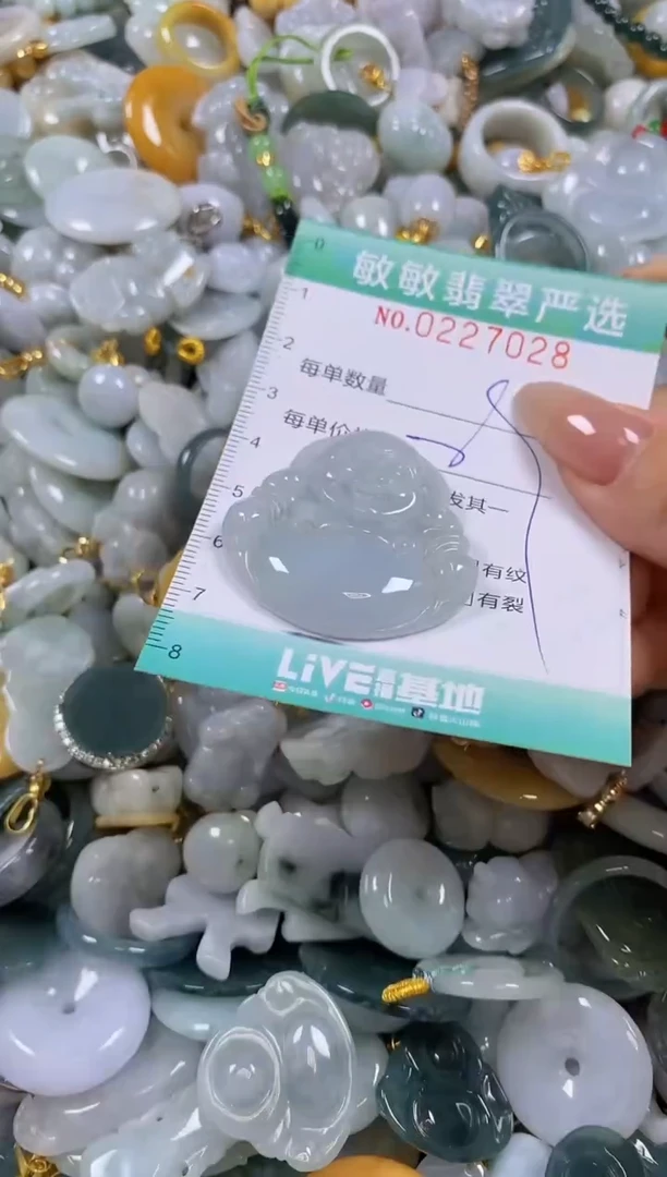 翡翠未镶嵌颈饰闪购0227028