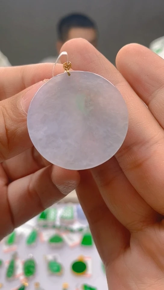 【闪购商品】翡翠颈饰18K金镶嵌新号开播，全场乱卖