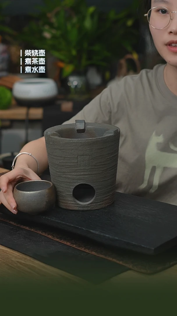 炭炉一炉一龙窑禅定杯