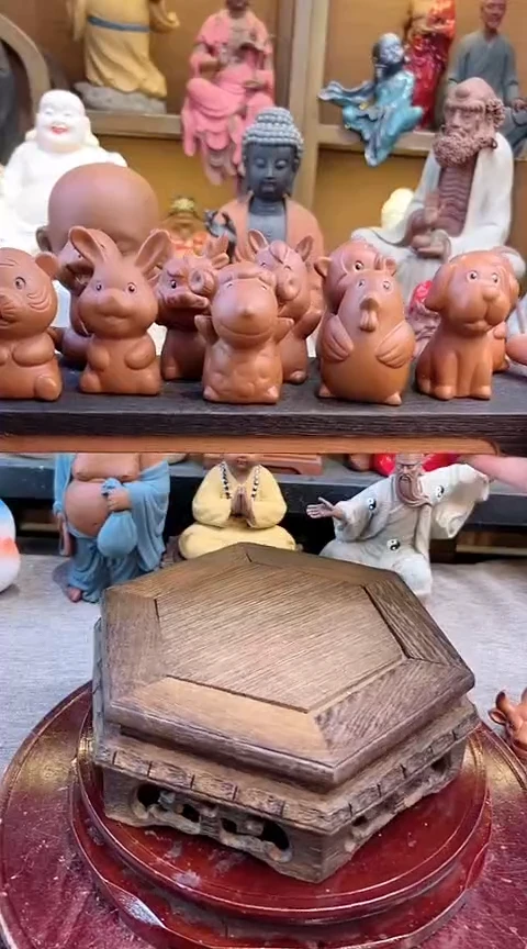 紫砂茶宠器闵茶宠摆件