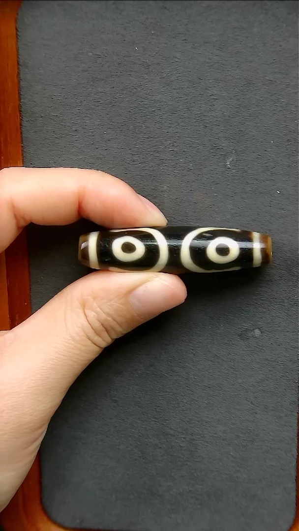 【闪购商品】玛瑙/玉髓珠宝半成品未镶嵌建成超顶三眼12*50