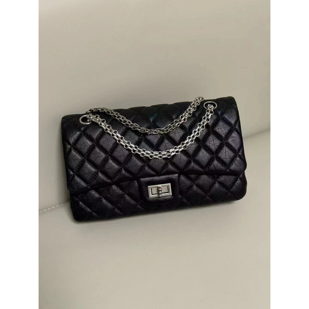 【Rain.Cun】XKY-6873-黑色-RAIN.CUN轻奢小众时尚女士包25*7*17