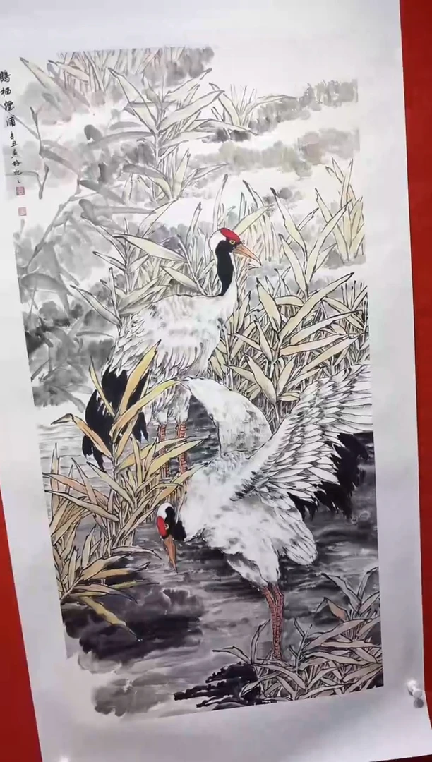 国画秦燕格国画手绘作品Y33