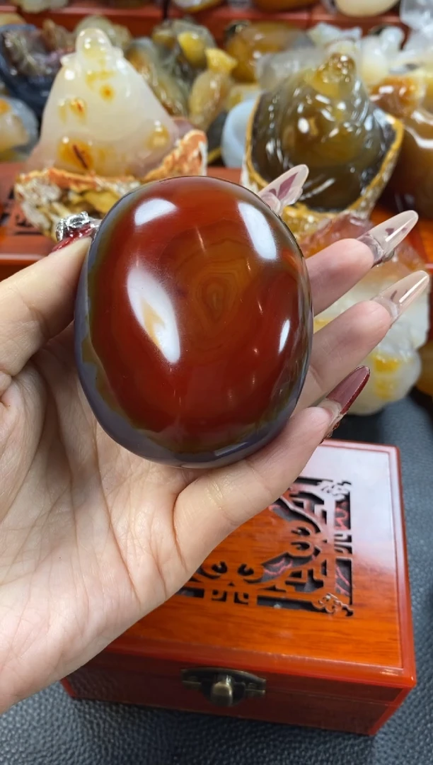 【闪购商品】玛瑙/玉髓手把未镶嵌1
