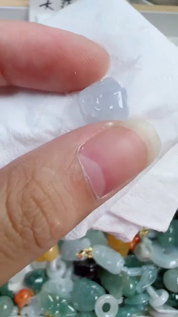 散珠翡翠253号链接，A货翡翠